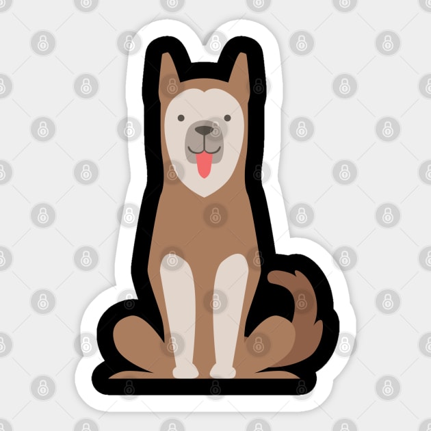 Funny dog Sticker by Dream Store